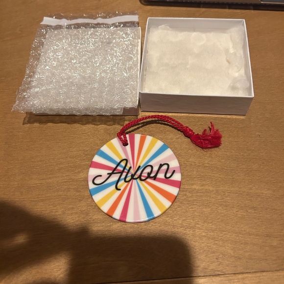 Avon 2022 Convention Christmas Ornament with Tassel - Picture 3 of 4